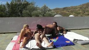 mfff public balcony foursome with cheyenne and katt