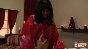 This Strong Bald American Stud Craves an Asian Massage with a Big Wet Happy End