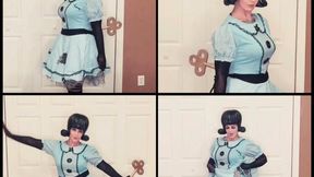 Living windup doll