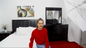 Petite Dildo Blowjob