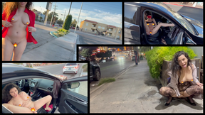 Risky Compilation - Nude Walk, Public Flashing &amp; Car Masturbation