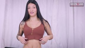 Solome Gil gets her ass🍑 slammed in a raunchy casting by Dani Clark