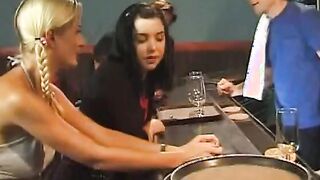 Bar Girl screwed and gang fuck