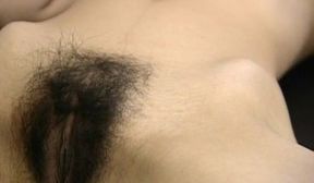 Saki Shiina has hairy cunt measured and sucks doctor phallus