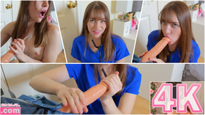 Practicing Nurse&#039;s Cum Extraction