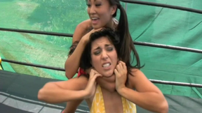HOT WRESTLING in MEXICO - Nicole Oring vs Fiorella Fuego