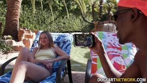 Lil Coco Lovelock Plays With BBC During Holiday