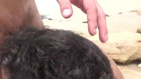 an israeli gay couple go to the sea and have sex at sea