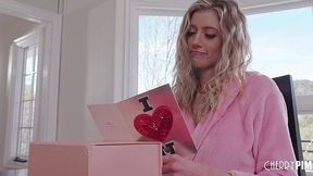 Anniversary BBC Pound for Hot Wife Barbie's Tight Shaved Pussy