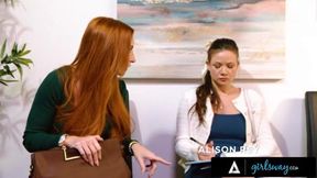 Shy Alison Rey Gets Her First Time with Strict Stepmom Sophia Locke & Doc Casey Calvert