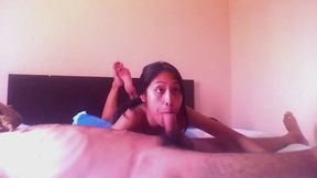 Filthy Asian Babe Lucy Dar Gives Stunning Sloppy Blowjob