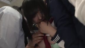 Jap teen&#039;s naughty public flashjob
