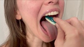 Gummy Shark Chewing