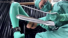 Big Speculum (Dental Gag) Anal Play!