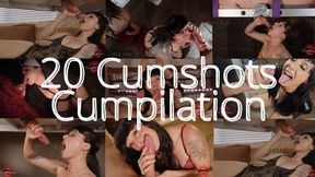 20 Cumshots Cumpilation