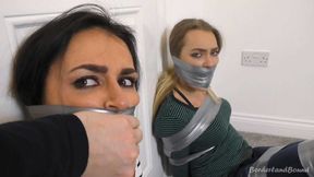 Jade & Klara in: Bound & Gagged Times Above the Vampire's Vault Bar & Grill: Whats That Thumping Noise Coming Down Through the Ceiling?? (Bonus Cut) (HD)