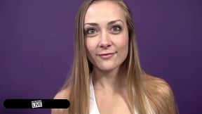 sadie blair goes from southern belle to squirting slut in threesome!