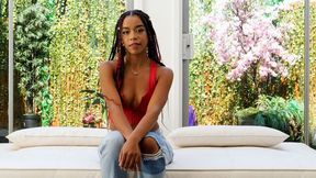 Casting couch experience with a perfect black girl Marr