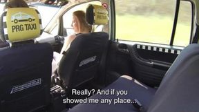 Hot Czech Beauty Squirts Wildly in Taxi with Alexis Crystal