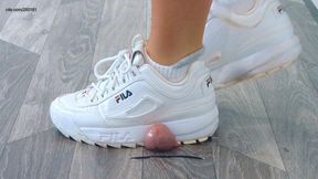 Shredded Under My Dirty Fila Trainers - Glans Cam - AmbersCBT - 28GC