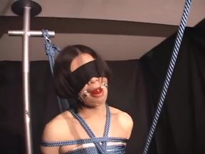 Naughty Nipponette&#039;s Shaved Squirm in Silk