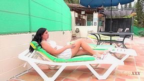 Milf Linda Del Sol Fucks The Pool Boy - Hd Porn 1080p