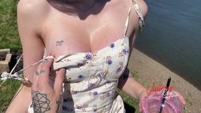 Caught Outdoor Hardcore / Cum on Tits