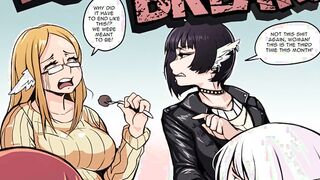 No lunch break Full comic - Weight gain