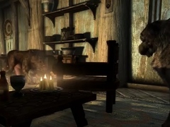 (Skyrim) Warm reception at home