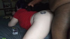 Chubby PAWG Backshots a.t.m