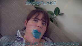 Snowflake's Unexpected Bondage Encounter H265 MP4 HD ( duct tape, tied up, restrained, silenced, clear wrap gag, bandage wrap, white OTM gag, hogtied, bondage, gagged, muffled, silenced )