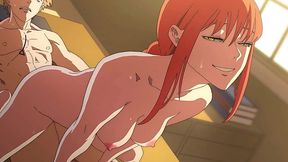 Office Hentai Fantasy with Makima – Intense 3D Animation and Uncontrolled Pleasure