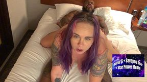 after hours: back to the hotel. hotwife fucks bbc boyfriend