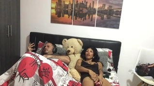 I masturbate next to my stepfather.