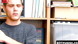 BoyPunish.com Webcam Savvy Detective Unleashes Raw, Intense BBC Interrogation on Innocent Teen