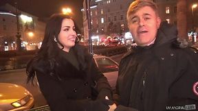 Young Hungarian girl Loren Minardi is fucked by barely known guy