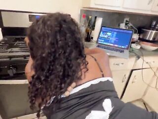 family drama -atl Black big beautiful woman wife take bbc in the kitchen 'cuz that babe didn’t clean anal queen