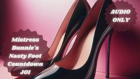 Mistress Bunnie s Nasty Foot - Countdown JOI