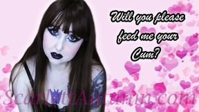 Will you please feed me your Cum? - MP4 SD 480p