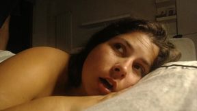 Stepson Sneaks Under Blanket, Cumshots Stepmom at Night