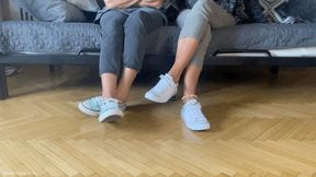 KIRA AND MRS MAGGIE CONVERSE FOOTSIE - MP4 HD
