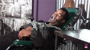 First This Black Bitch Untied Her Man and His Big Black Cock Then Banged Him