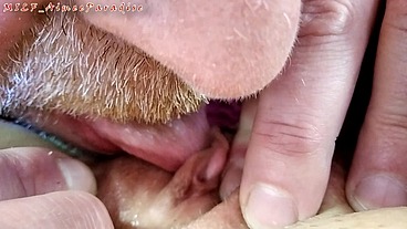 Very close-ups of cunnilingus, blowjob and dogging, or Aunty Aimee is my beautiful and favorite mature slut!