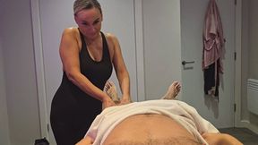 Mature Masseuse Gives POV Massage