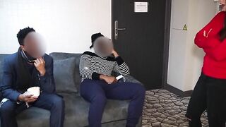 Stepmom getting fuck inside anal by 2 strangers to pay