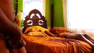 Euro barely legal stepmom gets a gigantic cock inside her snatch by her stepson