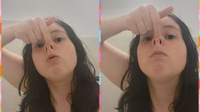 Stroke to My Piggy Nose