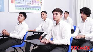 Pleasing teacher.