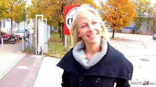 Adorable German College women Pickup and Casting Nailed by Ugly Bro