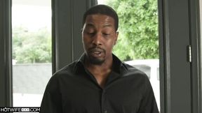 Adorable Isiah Maxwell and Bella Rolland's interracial action